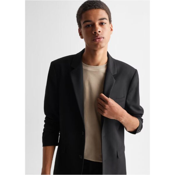 Slim-fit suit jacket