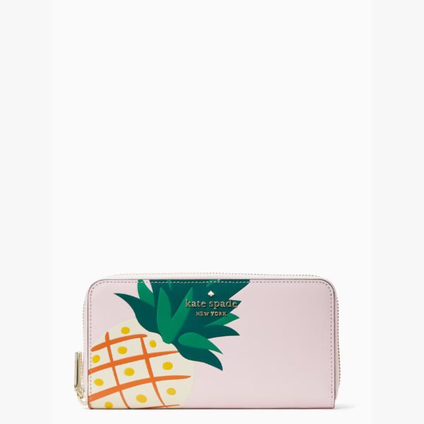 Pineapple Large Continental Wallet